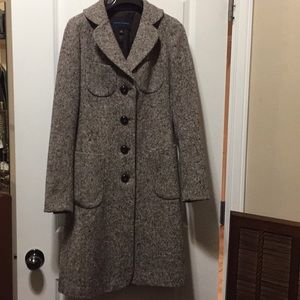 Wool overcoat